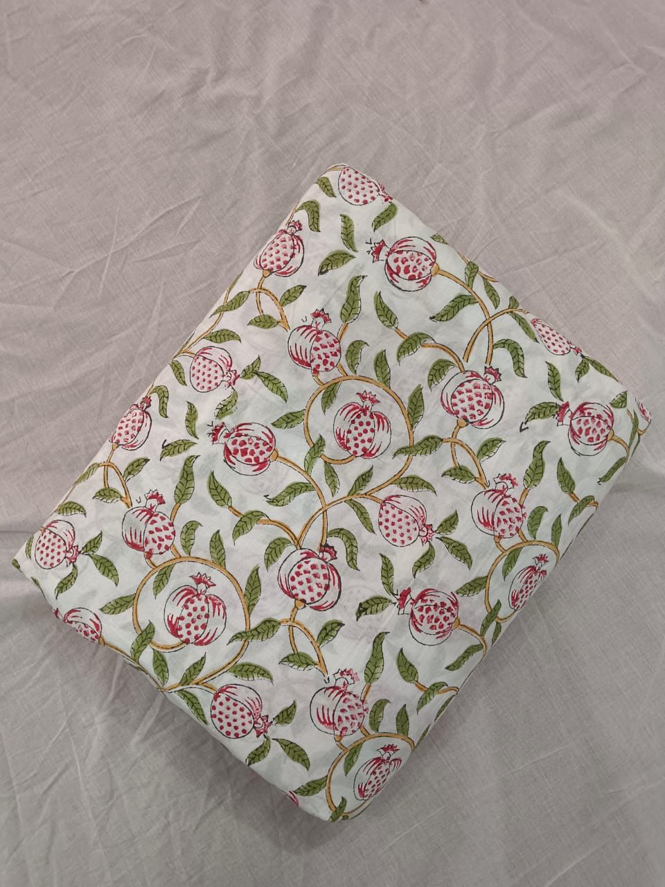 Cotton Fabric-Hand Block Printed