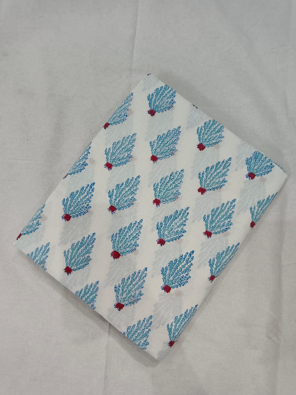 Cotton Fabric-Hand Block Printed