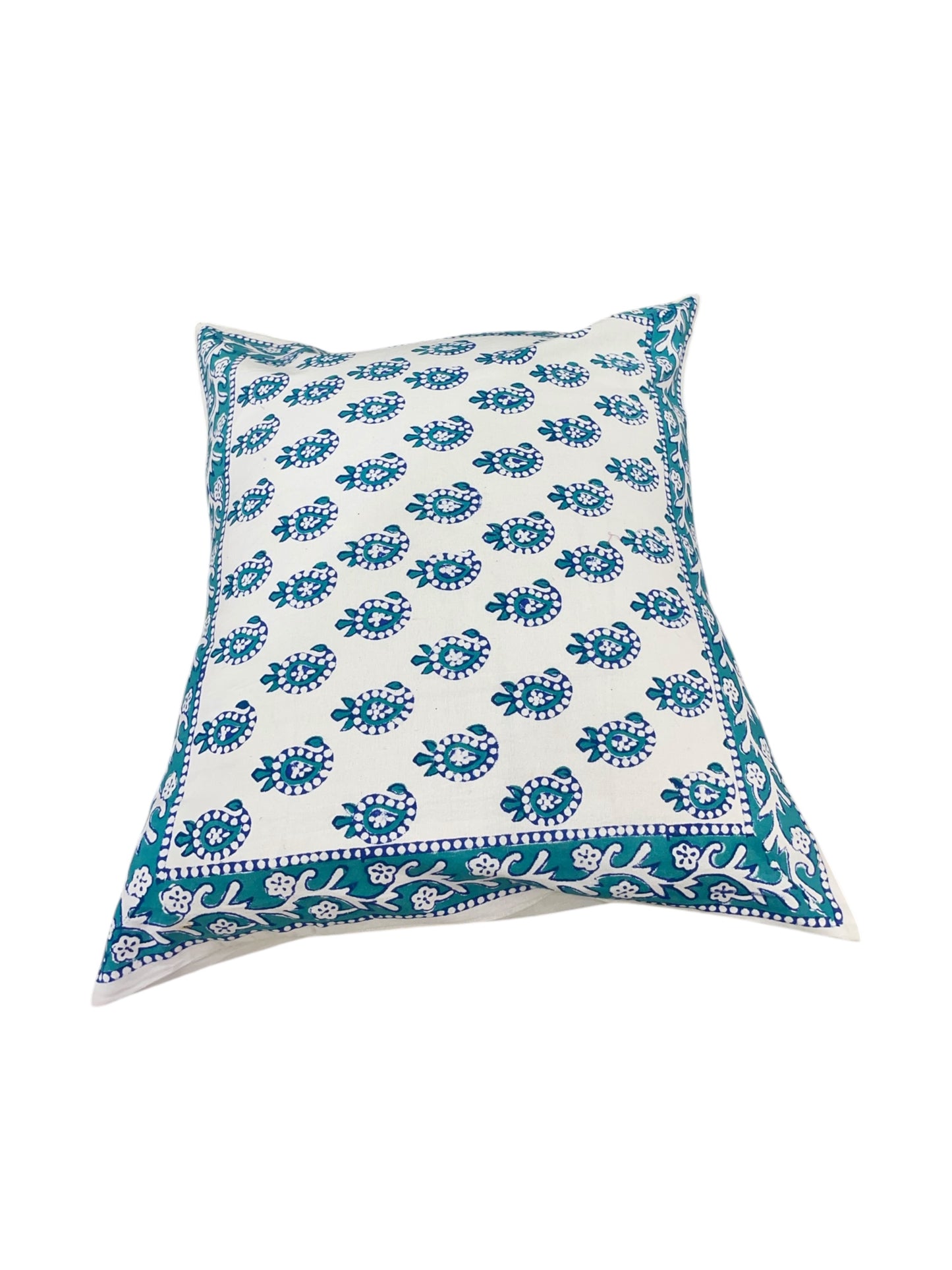 Hand block Cushion Cover