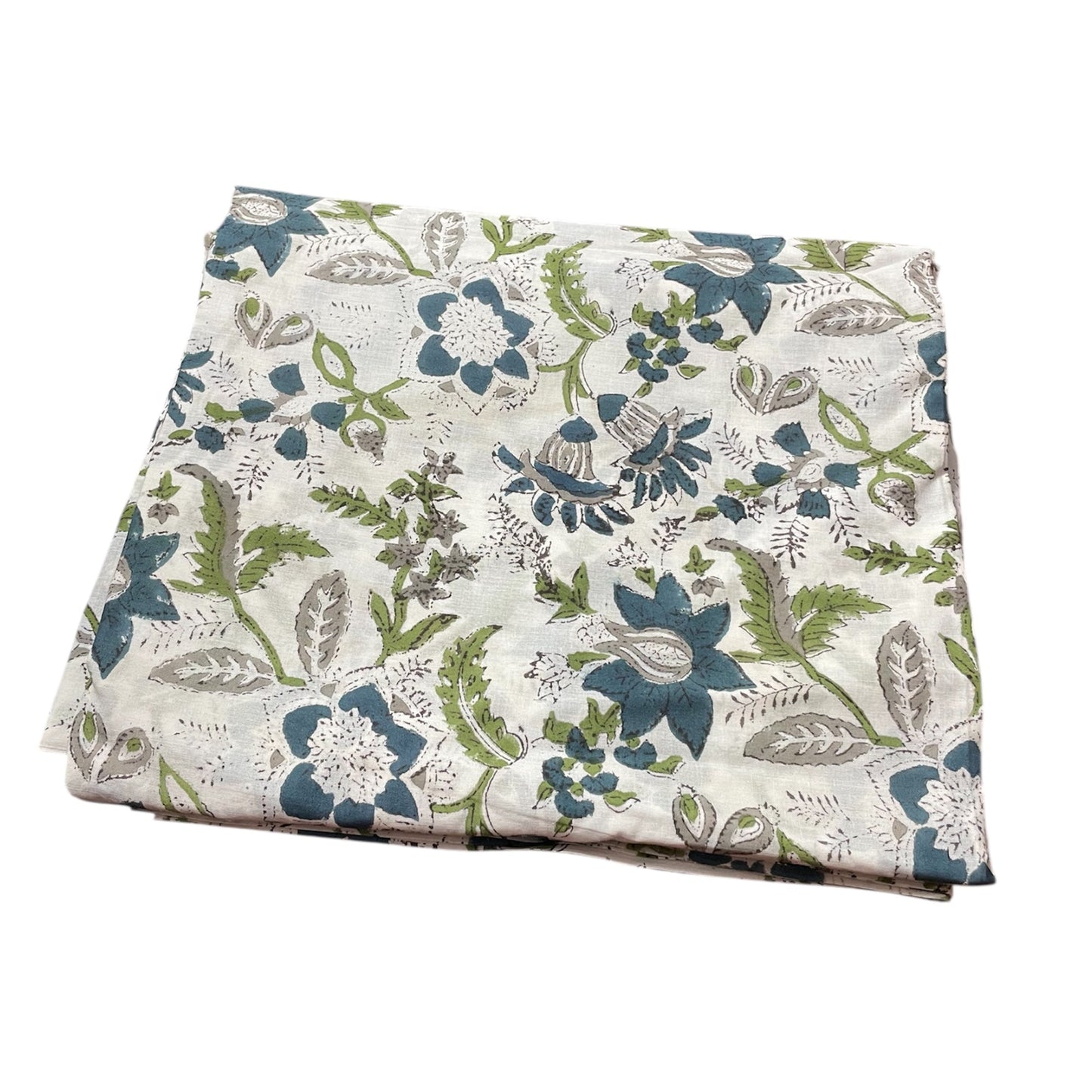 Cotton Fabric-Hand Block Printed