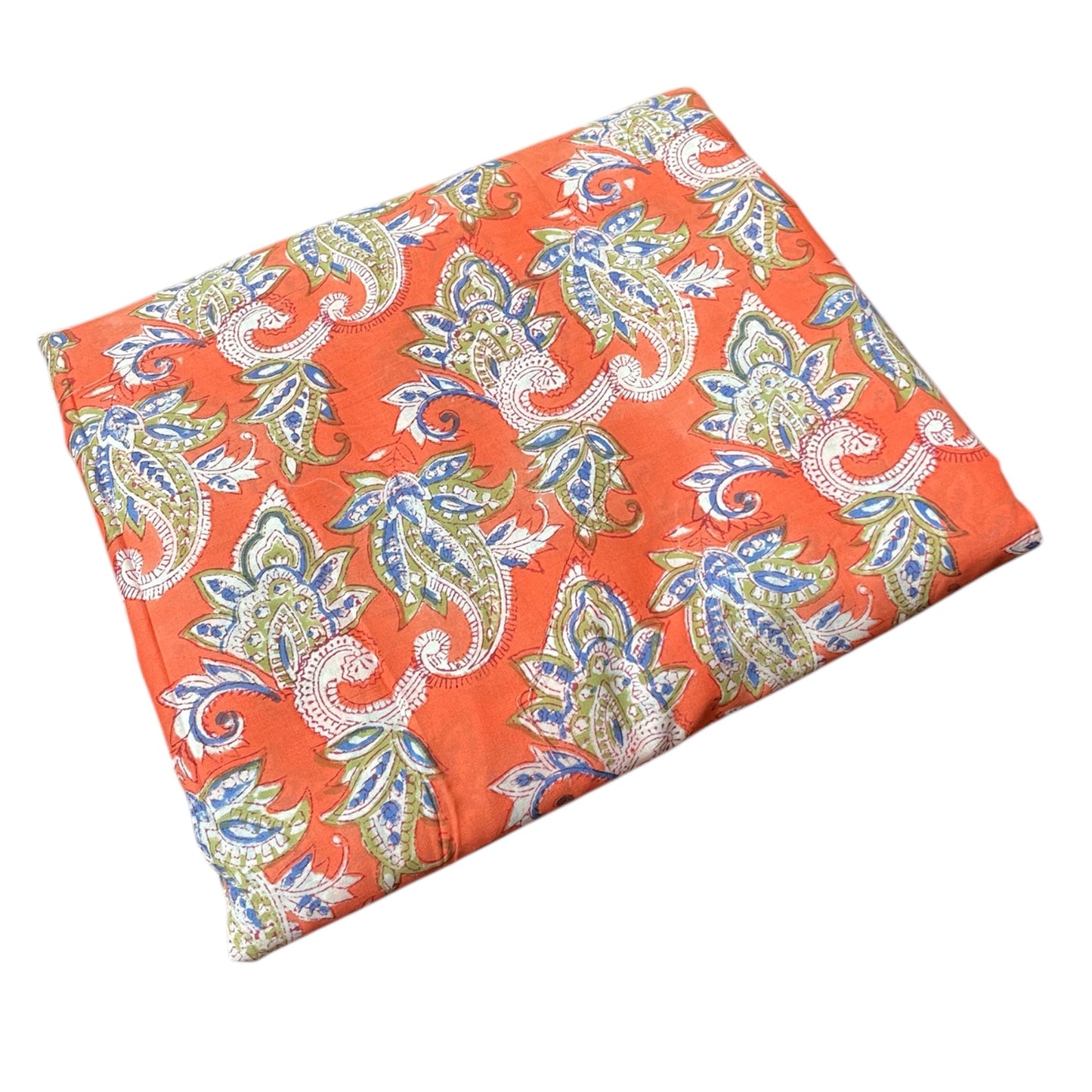 Cotton Fabric-Hand Block Printed