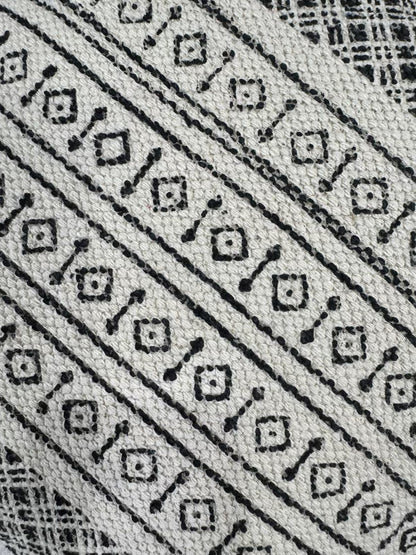 Textured Rug Cushion Cover