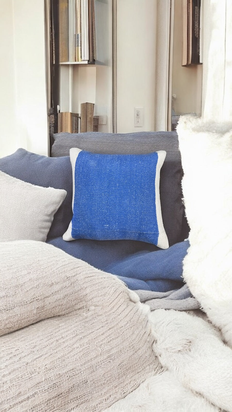 Textured Rug Cushion Cover