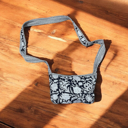 Handblock Cotton Money Bag