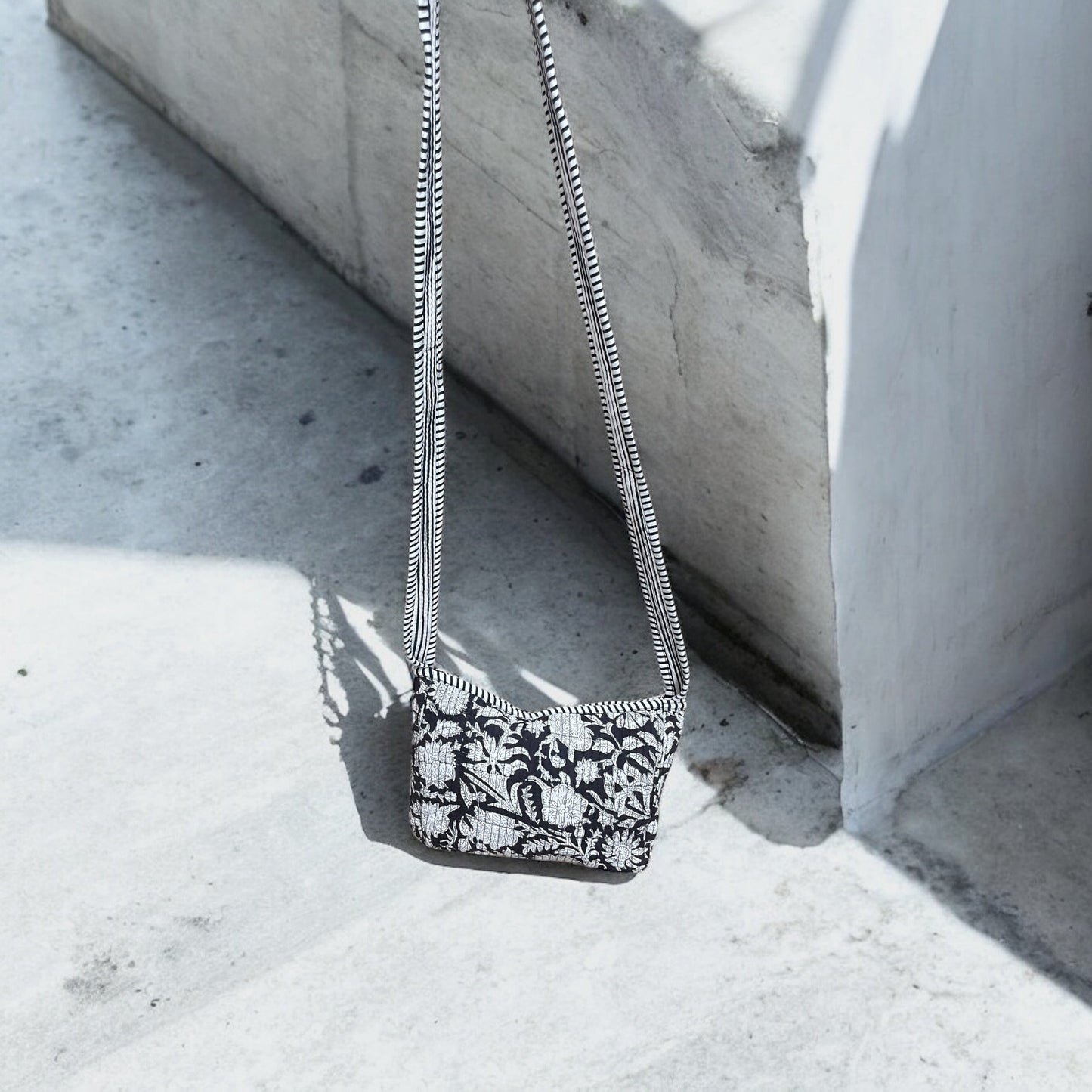 Handblock Cotton Money Bag