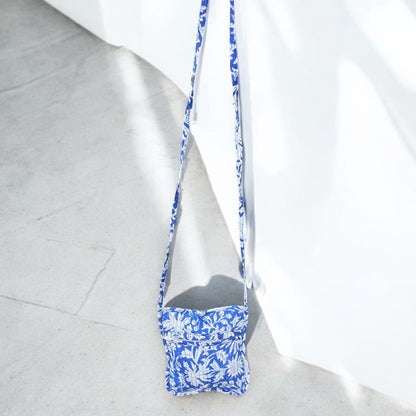 Anokhi Textile’s Cotton Handblock Quilted Sling Bag