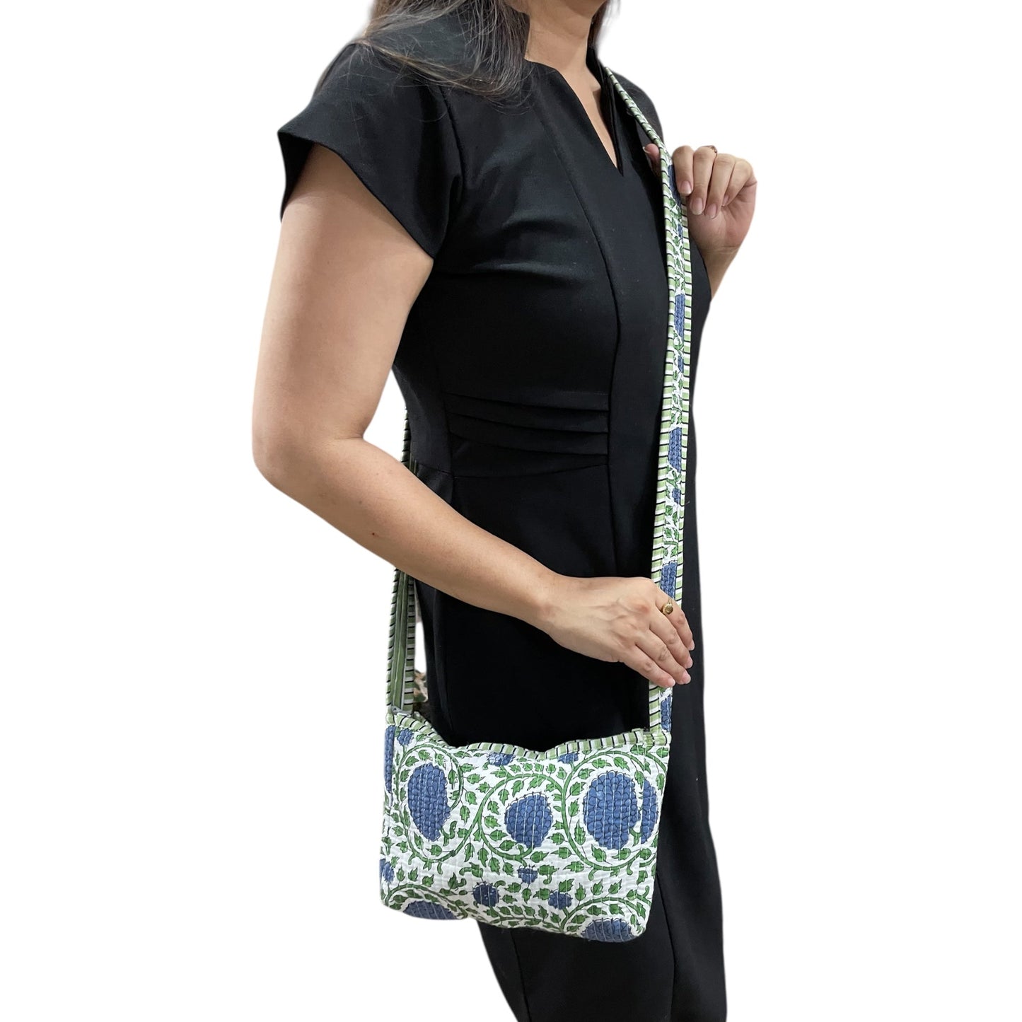 Handblock Print Money Bag