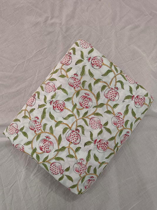 Cotton Fabric-Hand Block Printed