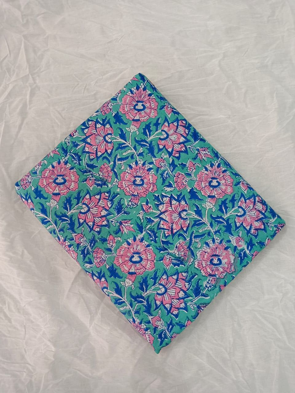 Cotton Fabric-Hand Block Printed