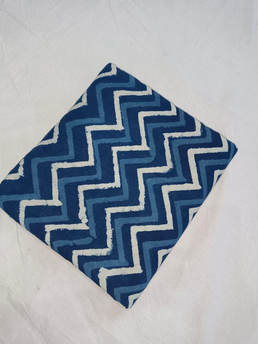 Cotton Fabric-Hand Block Printed