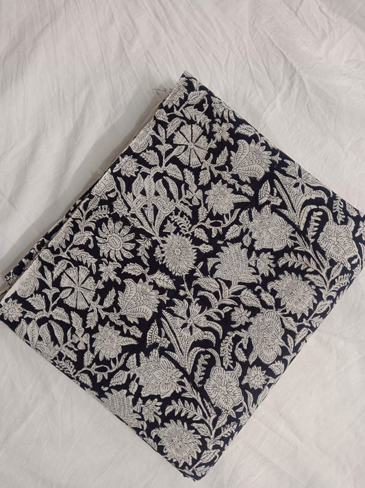 Cotton Fabric-Hand Block Printed