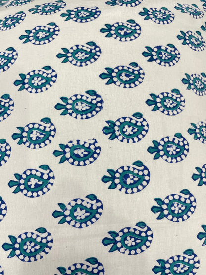Hand block Cushion Cover