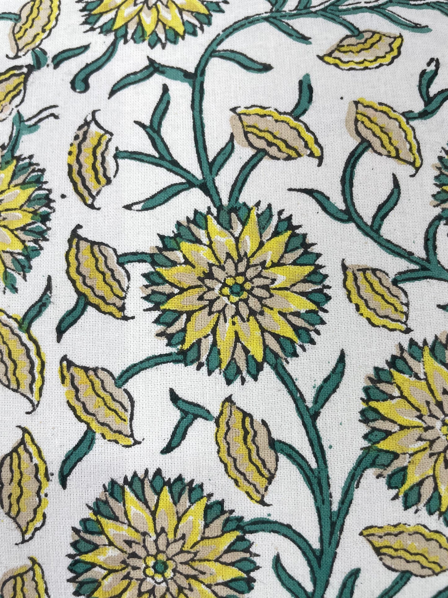 Hand block Cushion Cover