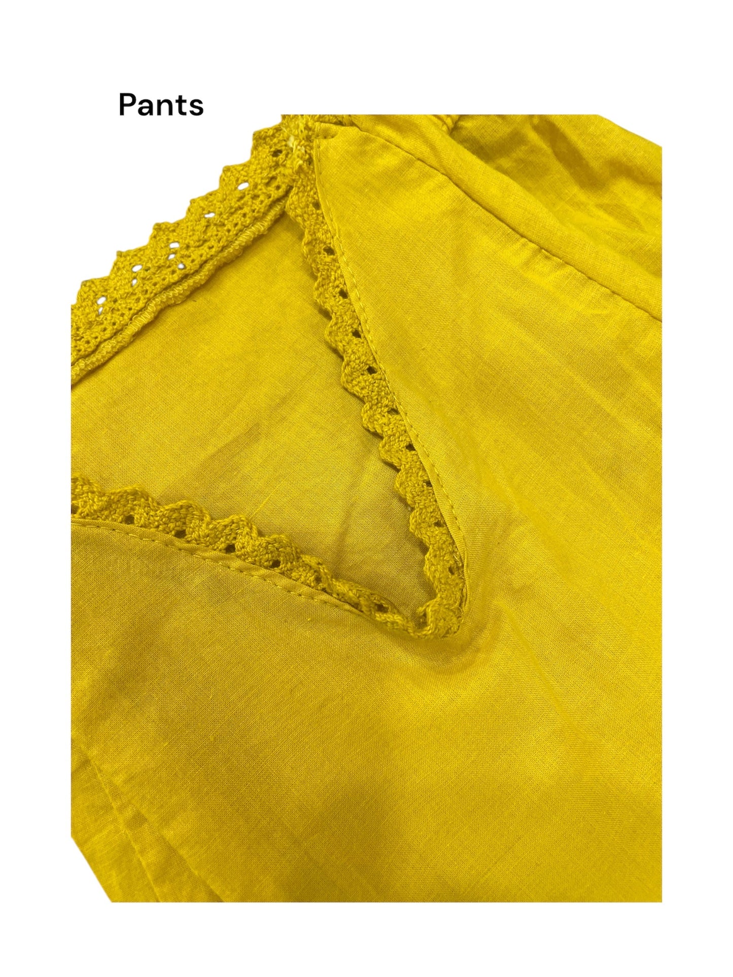 Summer Vibes with Yellow Summer Suit Set