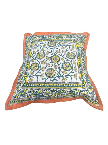 Hand block Cushion Cover
