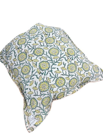 Hand block Cushion Cover