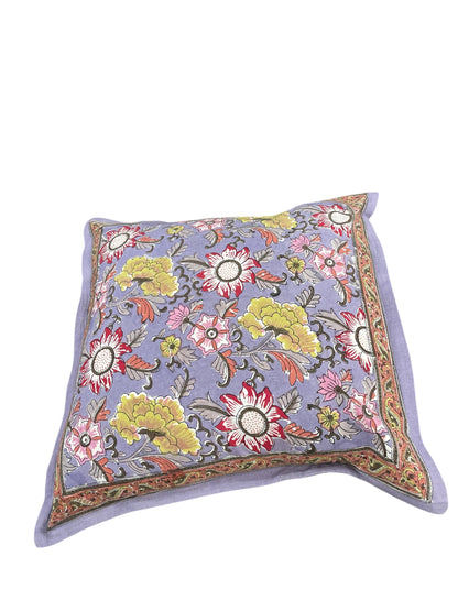 Hand block Cushion Cover