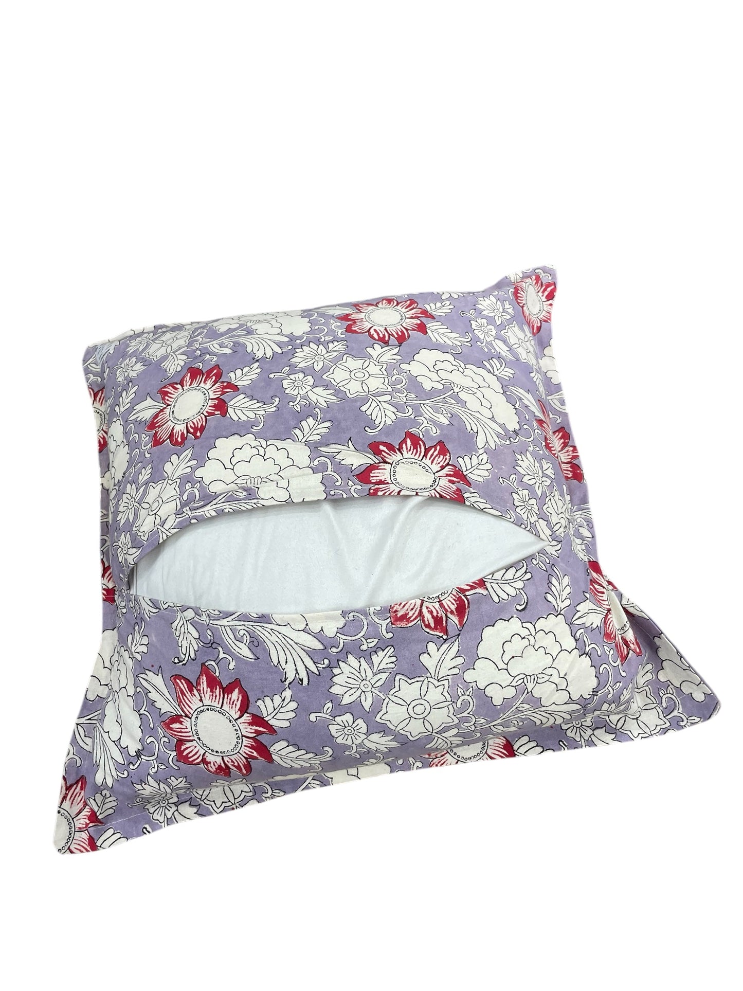 Hand block Cushion Cover