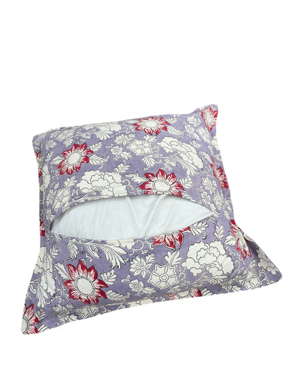 Hand block Cushion Cover