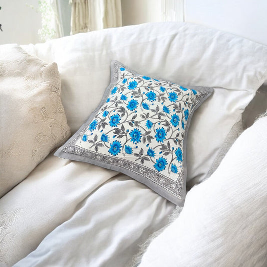 Handblock Cushion Cover