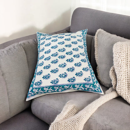 Hand block Cushion Cover