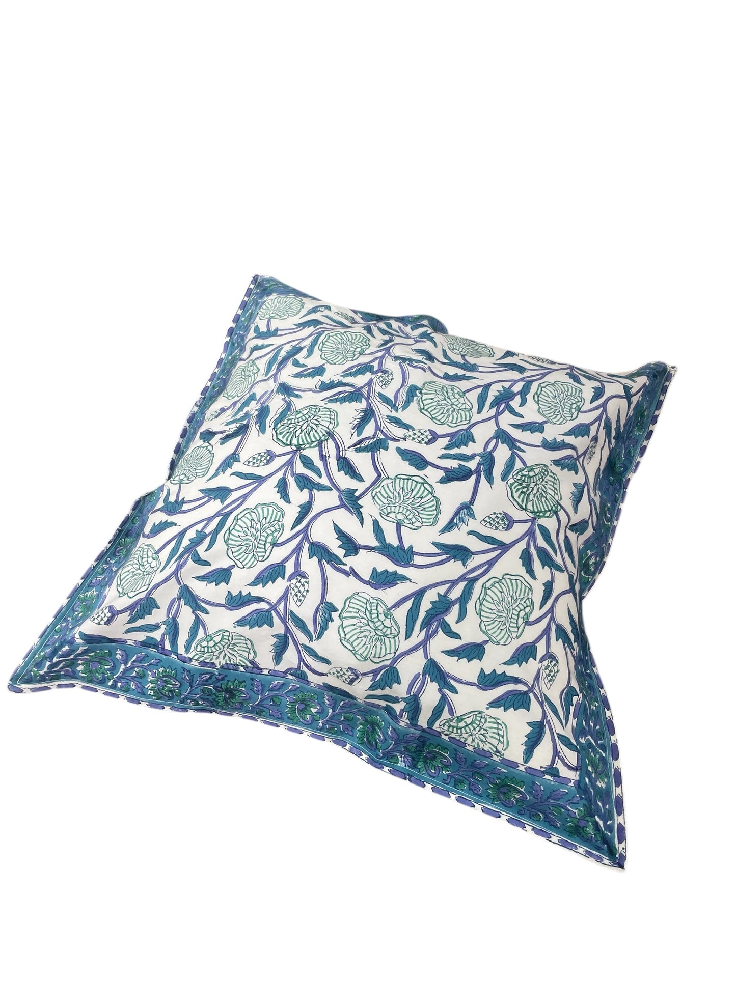 Hand block Cushion Cover