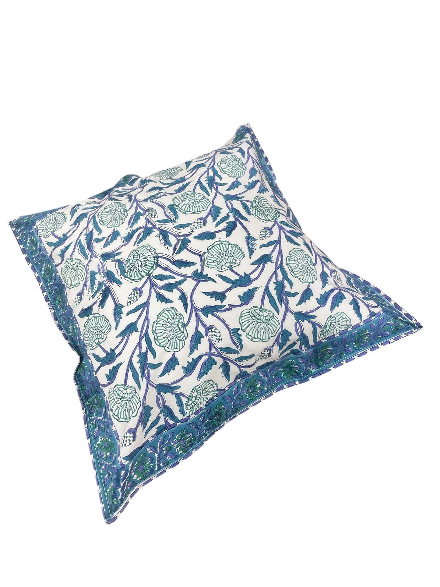 Hand block Cushion Cover