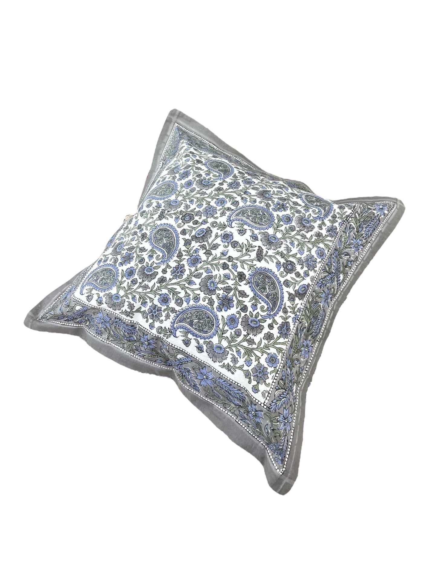 Hand block Cushion Cover