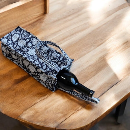 Handblock Bottle Bag