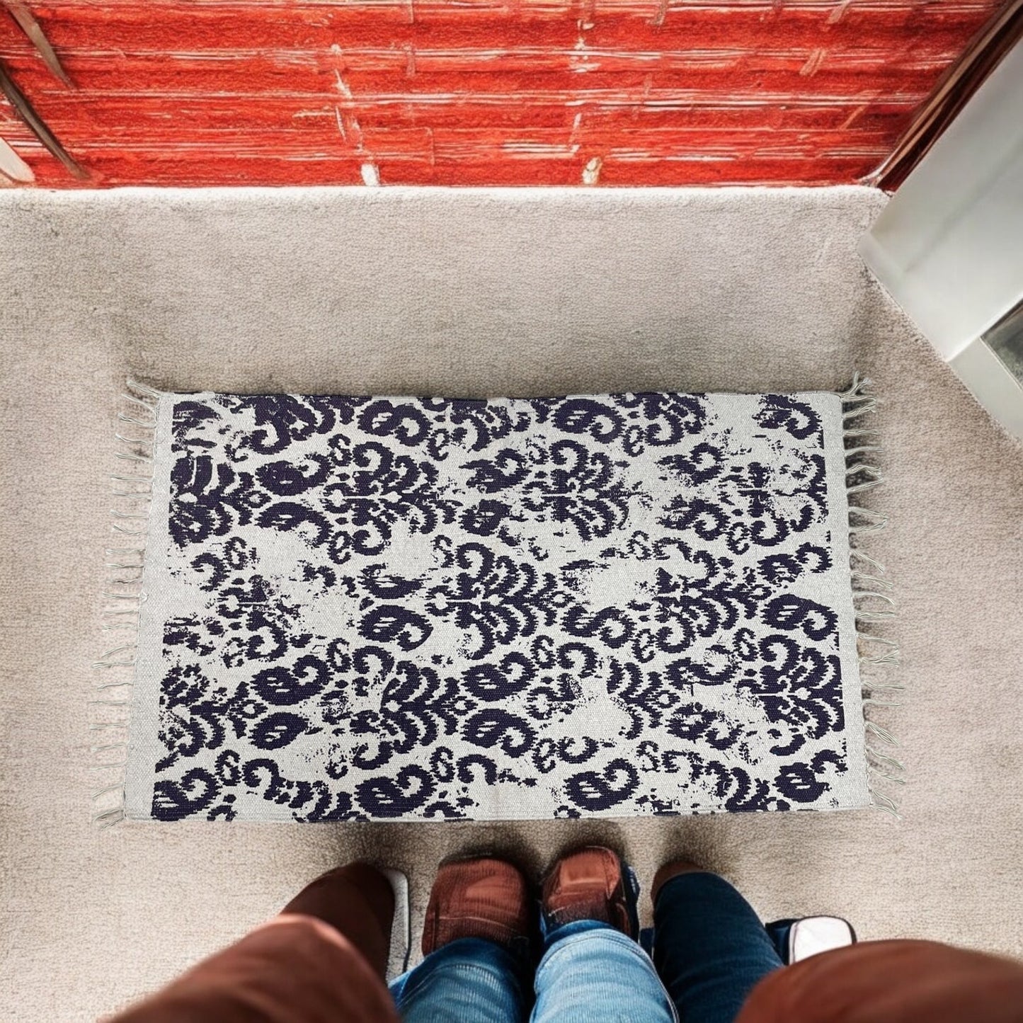 Anokhi Textiles Vintage Multi-Use Rug