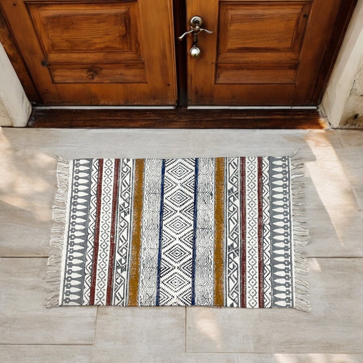 Anokhi Textiles Vintage Multi-Use Rug