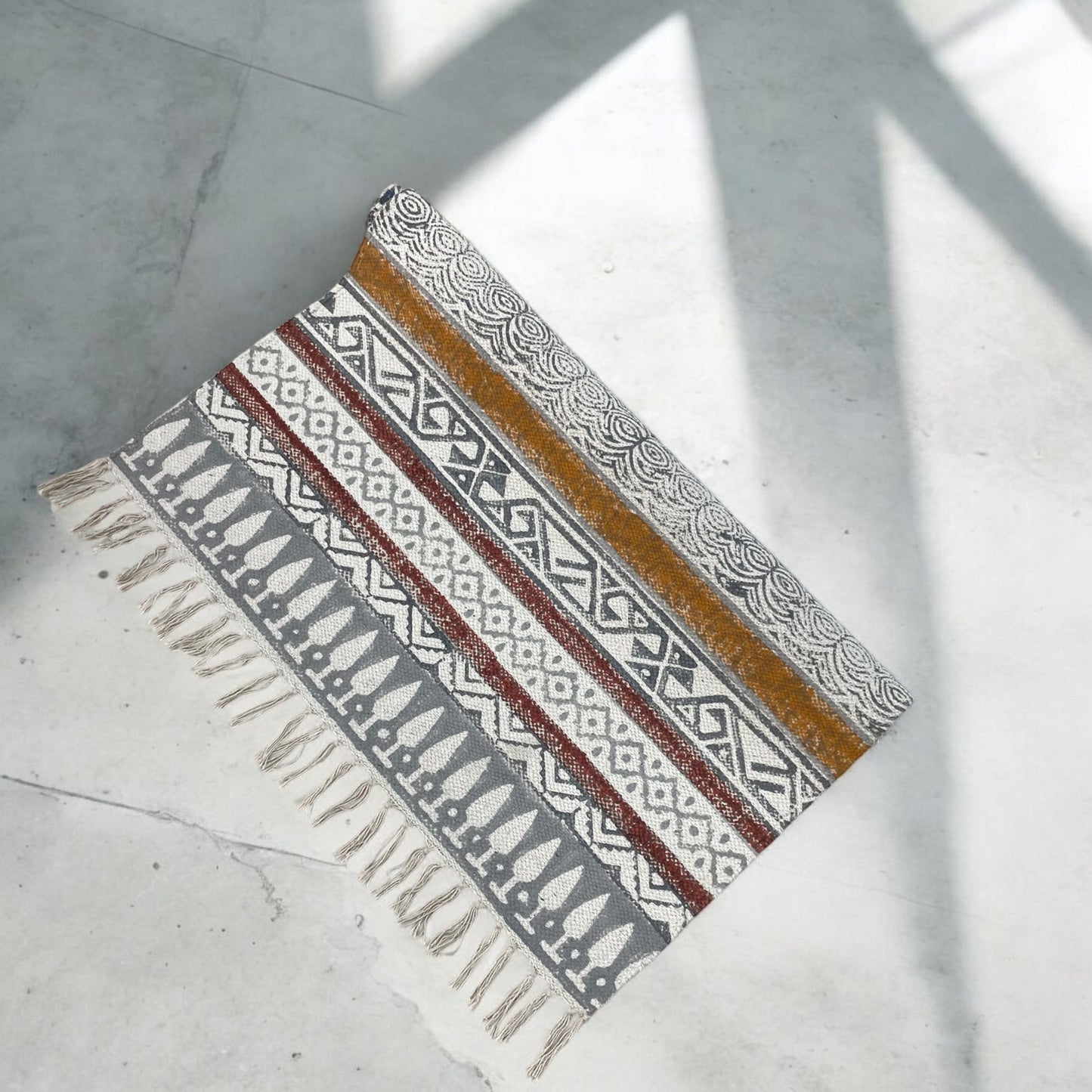 Anokhi Textiles Vintage Multi-Use Rug