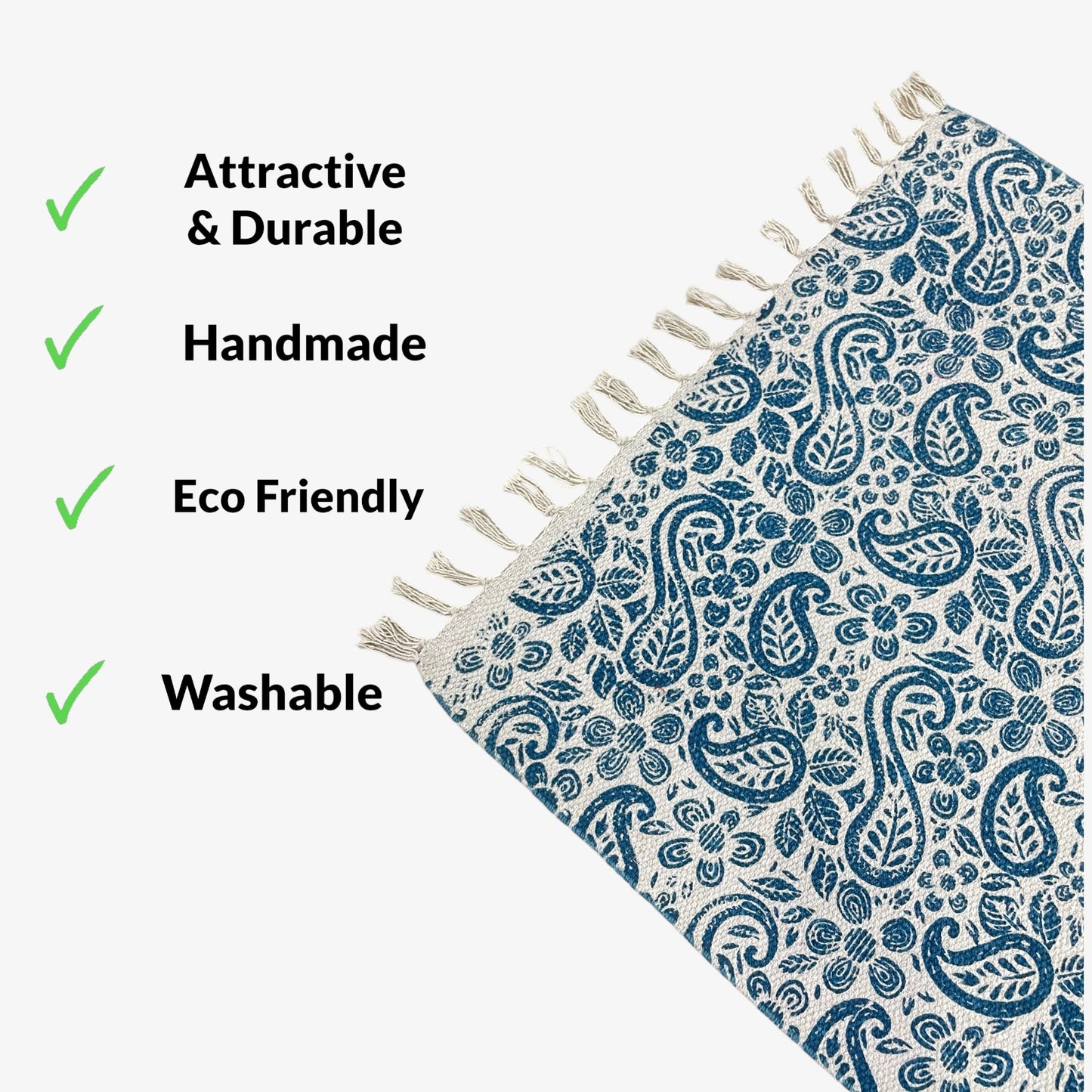 Anokhi Textiles Vintage Multi-Use Rug