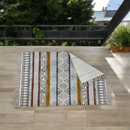 Anokhi Textiles Vintage Multi-Use Rug