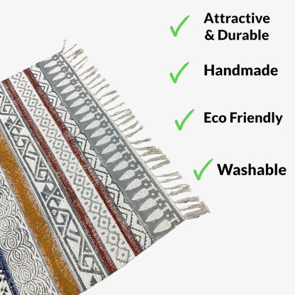 Anokhi Textiles Vintage Multi-Use Rug