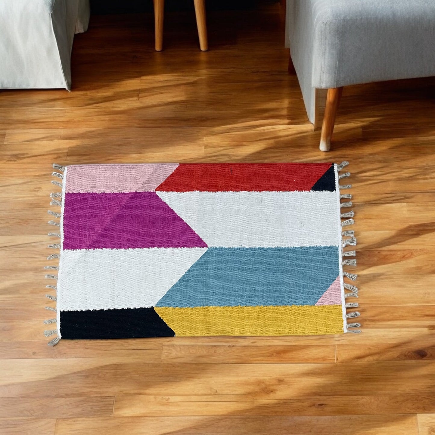 Anokhi Textiles Vintage Multi-Use Rug