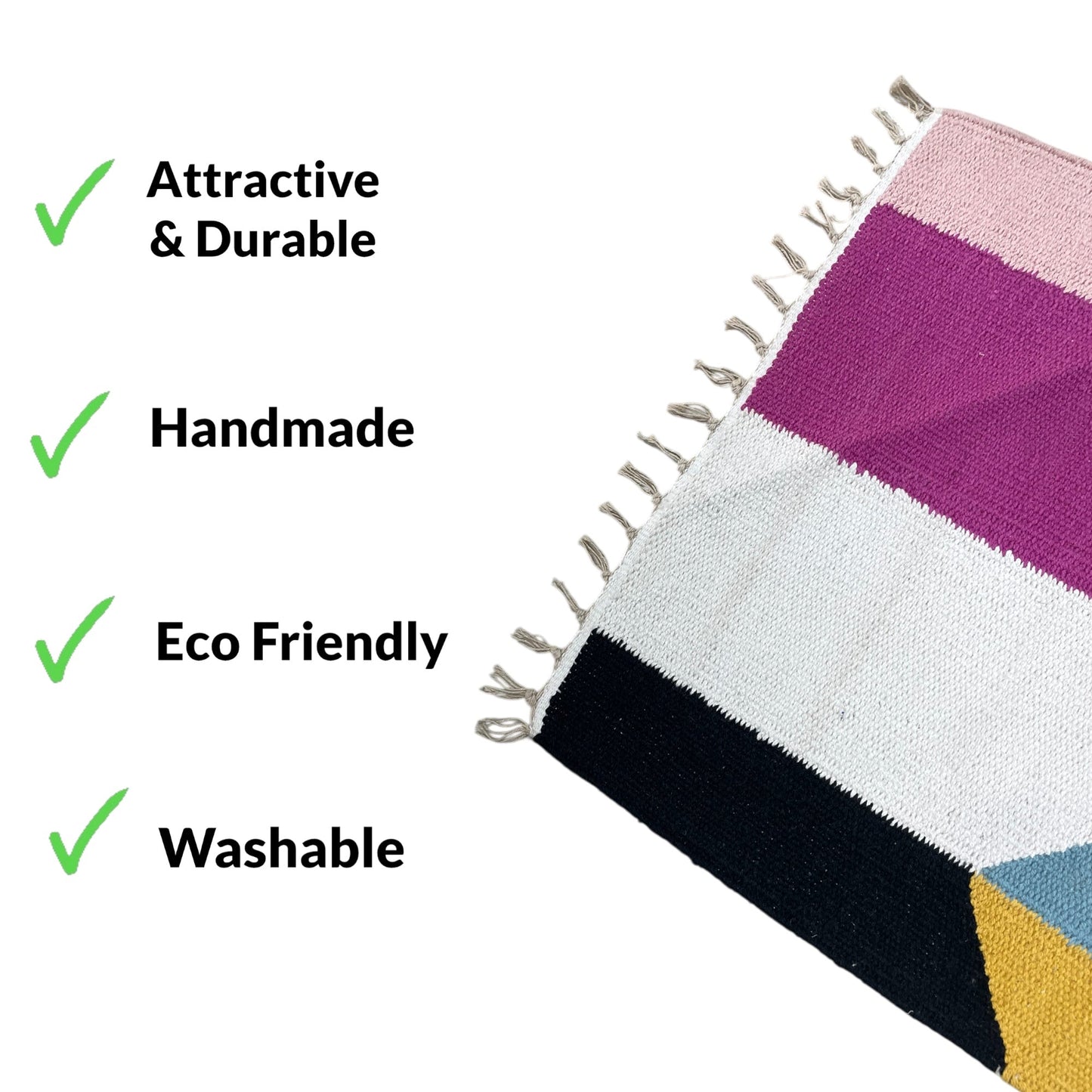 Anokhi Textiles Vintage Multi-Use Rug