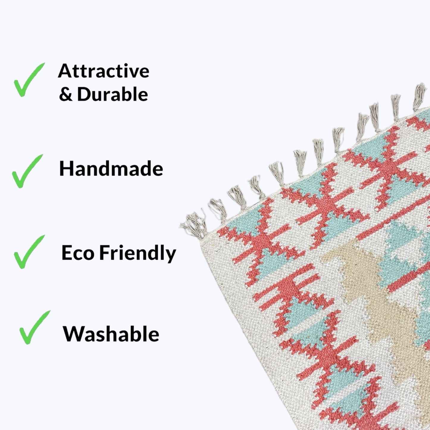 Anokhi Textiles Vintage Multi-Use Rug