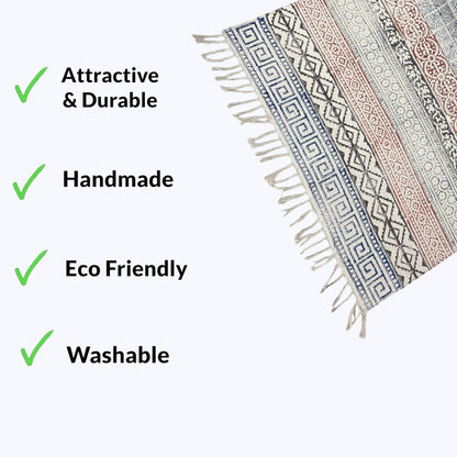 Anokhi Textiles Vintage Multi-Use Rug