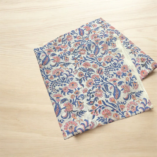 Cotton Fabric-Hand Block Printed