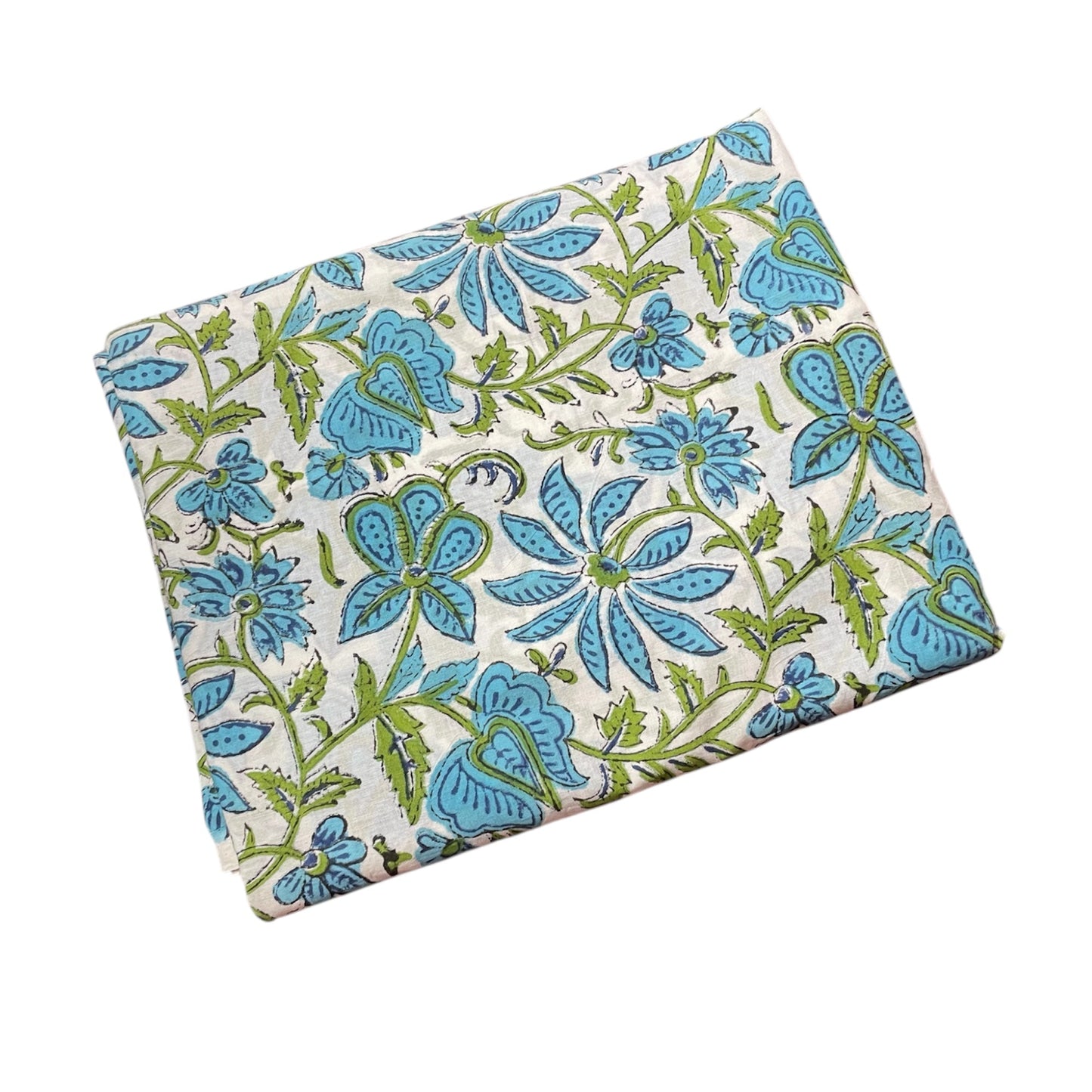 Cotton Fabric-Hand Block Printed