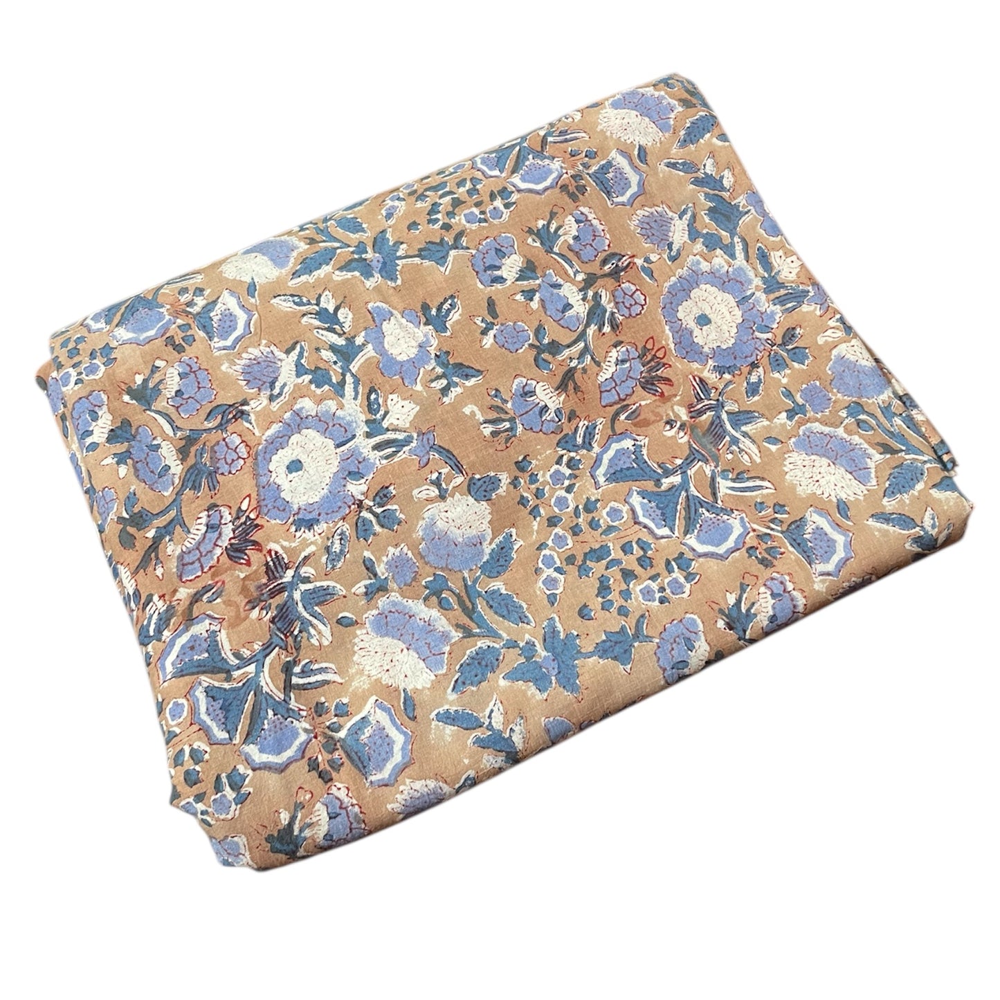 Cotton Fabric-Hand Block Printed