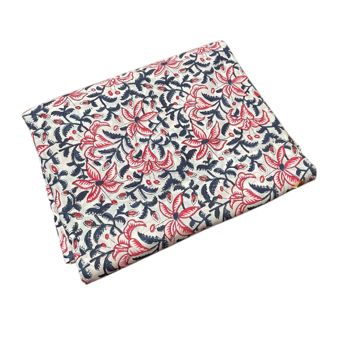 Cotton Fabric-Hand Block Printed