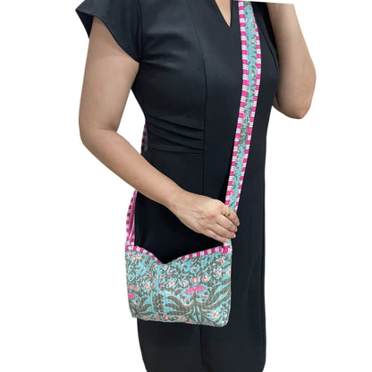 Handblock Cotton Money Bag