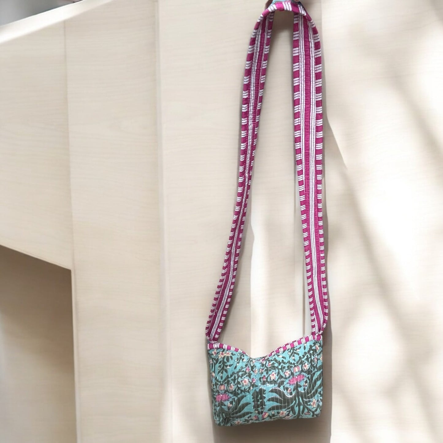 Handblock Cotton Money Bag