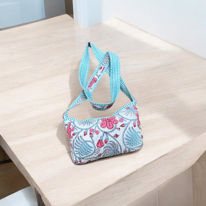 Handblock Cotton Money Bag