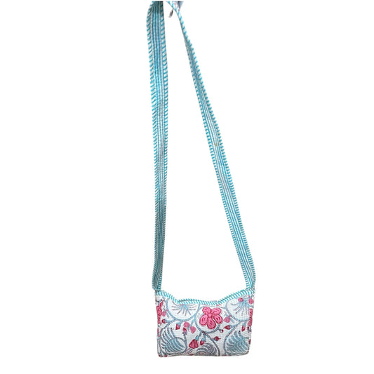 Handblock Cotton Money Bag