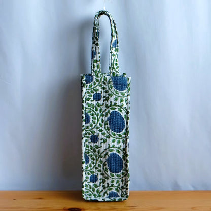 Handblock Bottle Bag