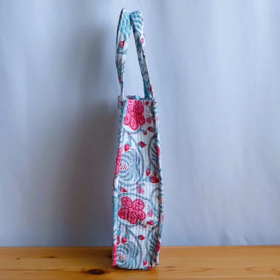 Handblock Bottle Bag
