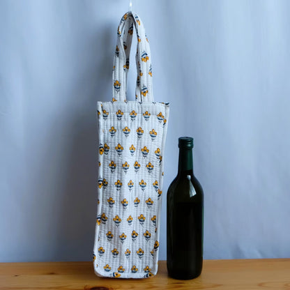 Handblock Bottle Bag